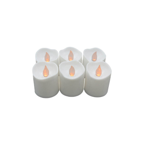 Lot de 6 bougies LED