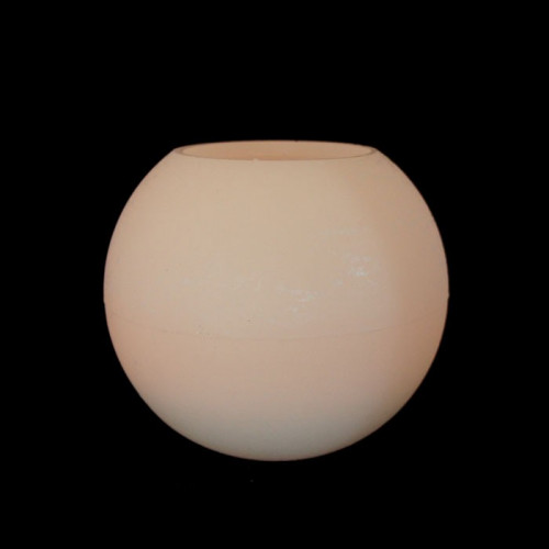 Bougie led sphère ouverte - 17,5cm